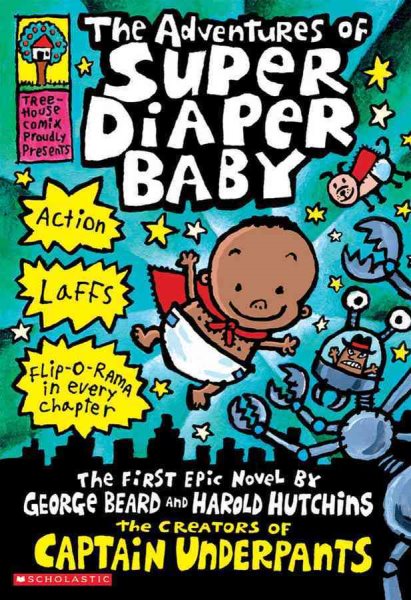 The Adventures of Super Diaper Baby cover