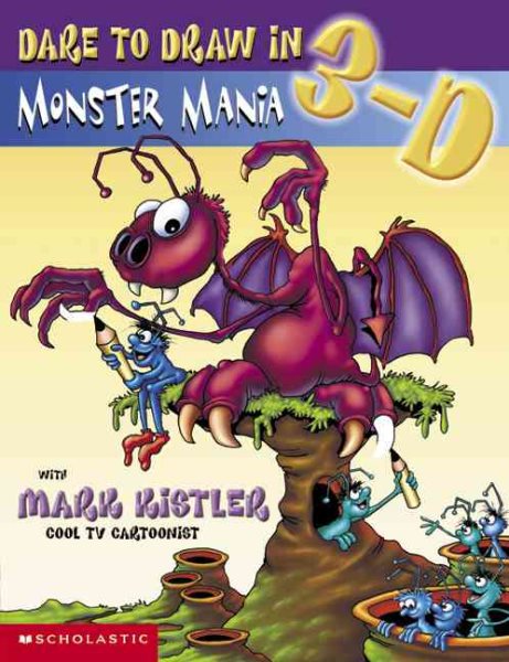 Dare to Draw in 3-D: Monster Mania cover