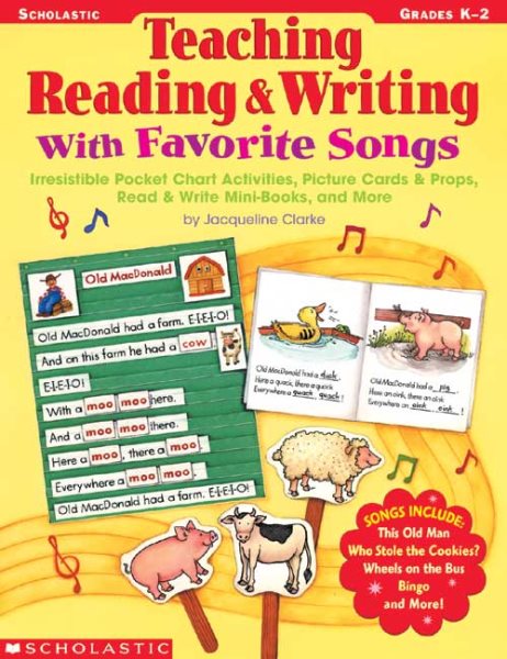 Teaching Reading & Writing With Favorite Songs cover