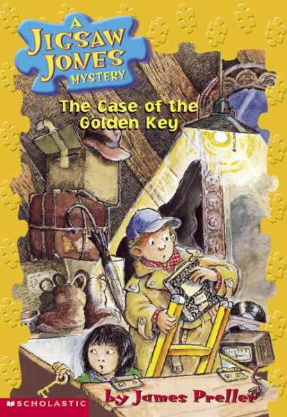 The Case of the Golden Key (Jigsaw Jones Mystery, No. 19) cover