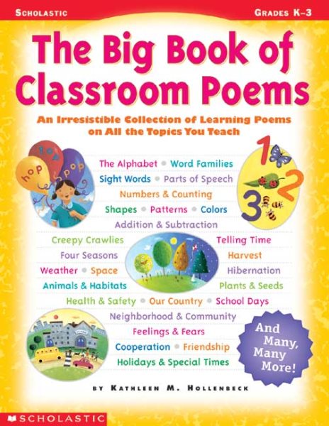 The Big Book Of Classroom Poems cover