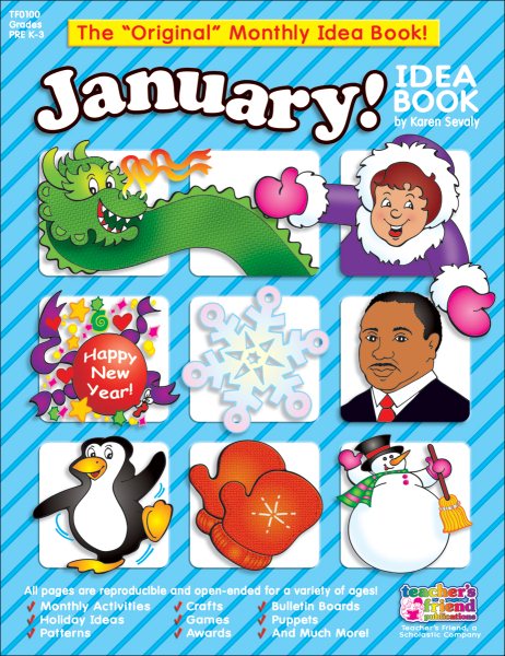 January Monthly Idea Book (The "Original" Monthly Idea Book) cover