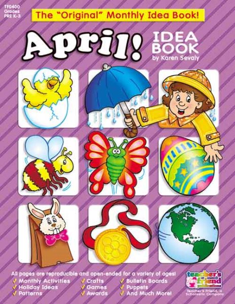 April Monthly Idea Book cover