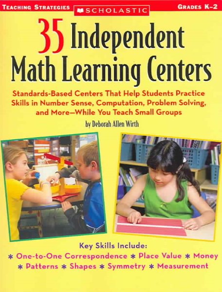 35 Independent Math Learning Centers (Scholastic Teaching Strategies) cover
