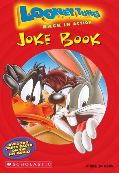 Looney Tunes Back In Action Joke Book cover