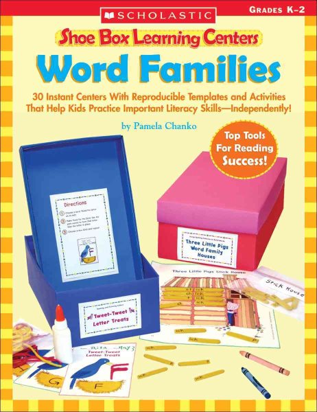Word Families (Shoe Box Learning Centers) cover