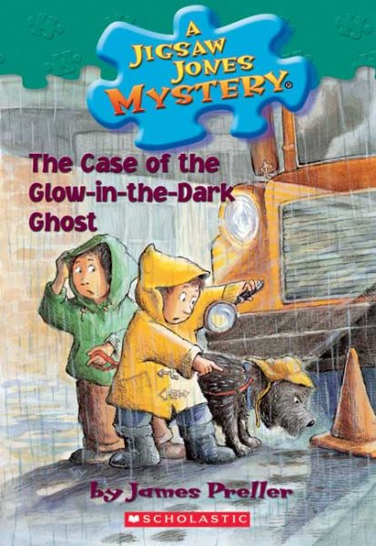 The Case of the Glow-in-the-Dark Ghost (Jigsaw Jones, No. 24) cover