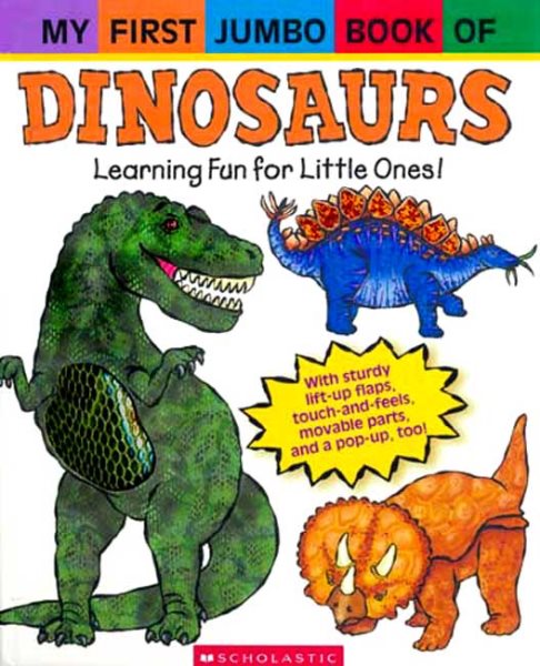 My First Jumbo Book Of Dinosaurs cover