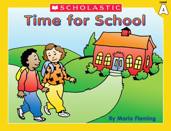 Level A - Time For School (Little Leveled Readers: Level a) cover