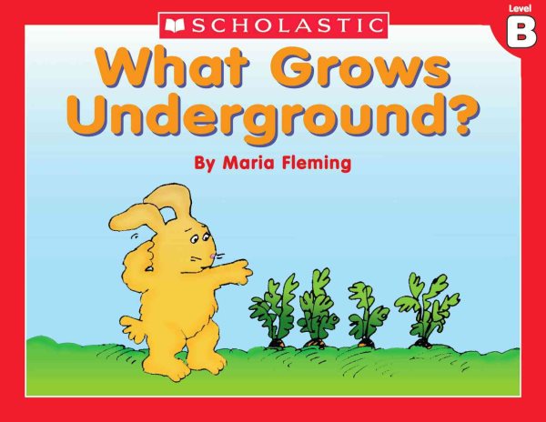 Level B - What Grows Underground? (Little Leveled Readers: Level B) cover