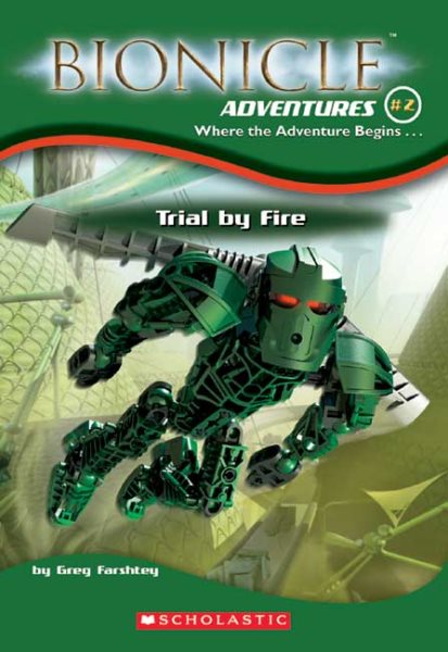 Bionicle Adventures #2: Trial By Fire cover