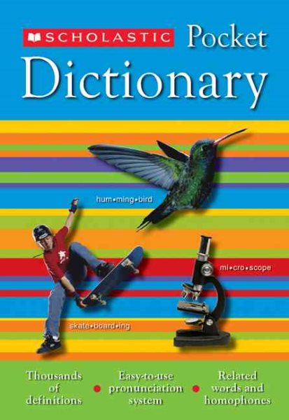 Scholastic Pocket Dictionary cover