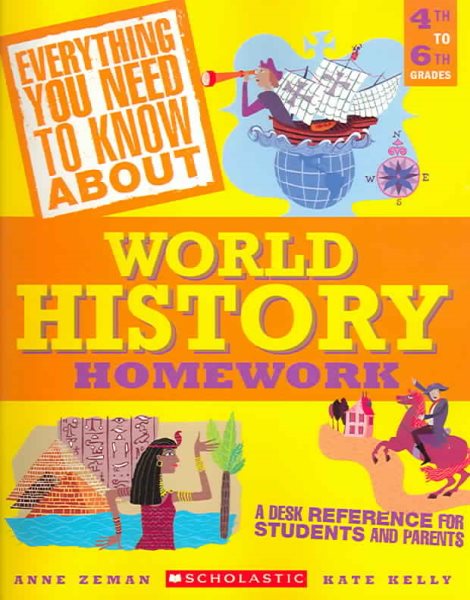 Everything You Need to Know About World History Homework (Everything You Need to Know About) cover