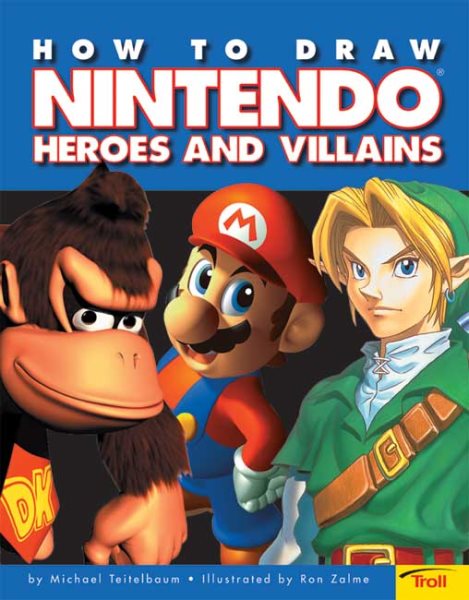 How To Draw Nintendo Heroes And Villians cover