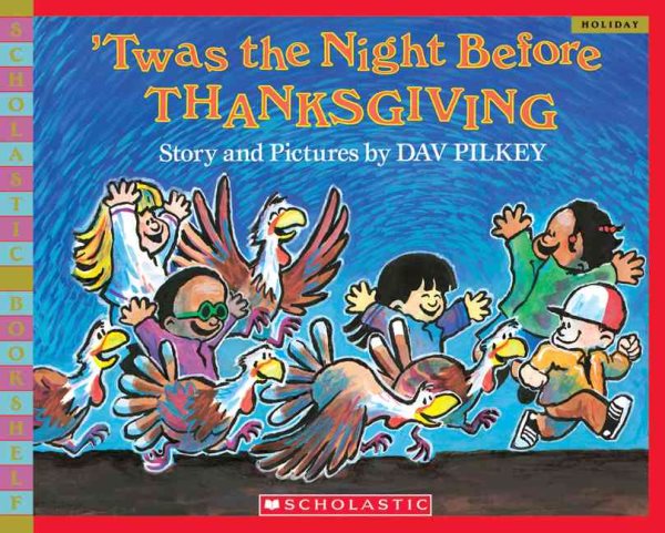 'Twas the Night Before Thanksgiving (Scholastic Bookshelf) cover