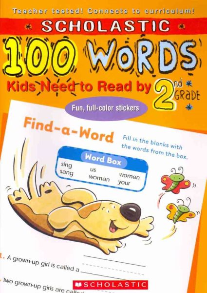 100 Words Kids Need To Read By 2nd Grade cover