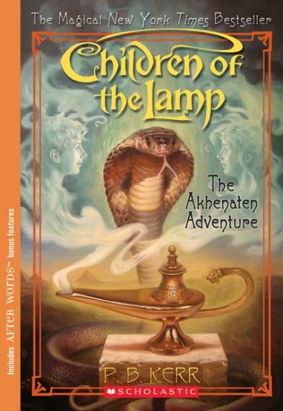 The Akhenaten Adventure (Children of the Lamp #1) cover