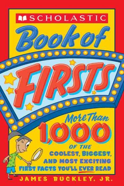 Scholastic Book Of Firsts cover