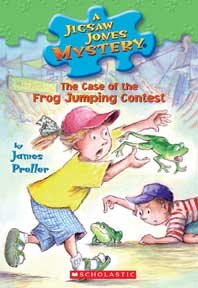 The Case of the Frog-Jumping Contest (Jigsaw Jones Mystery, No. 27) cover