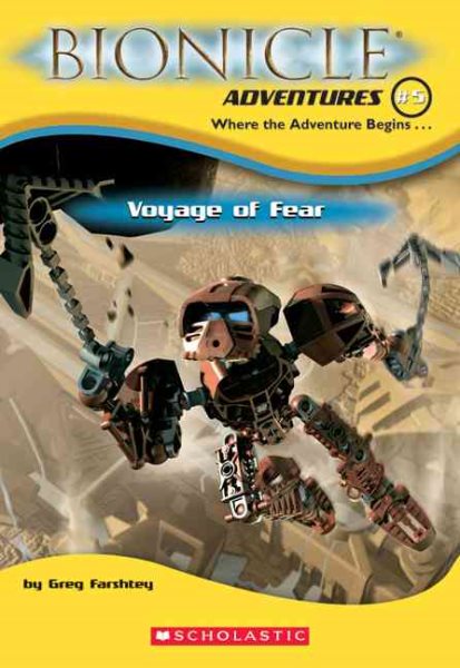 Voyage of Fear (Bionicle Adventures #5) cover