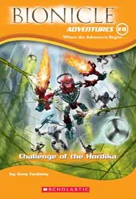 Challenge of The Hordika (Bionicle Adventures, No. 8) cover