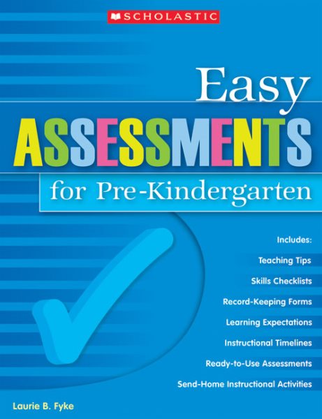 Easy Assessments for Pre-Kindergarten cover