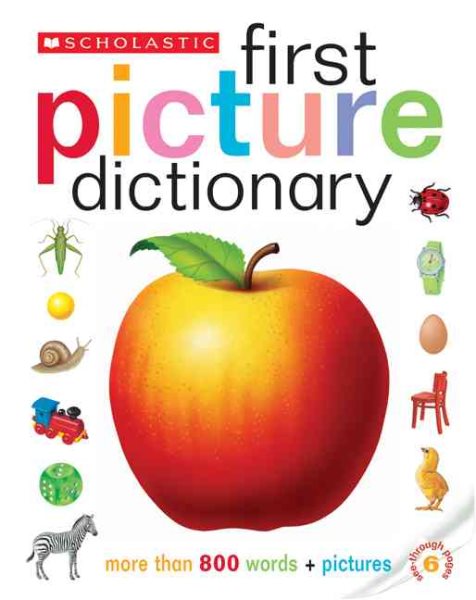 Scholastic First Picture Dictionary cover