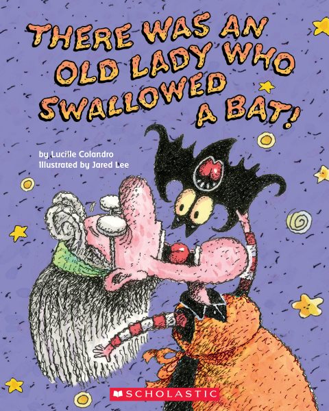 There Was an Old Lady Who Swallowed a Bat! cover