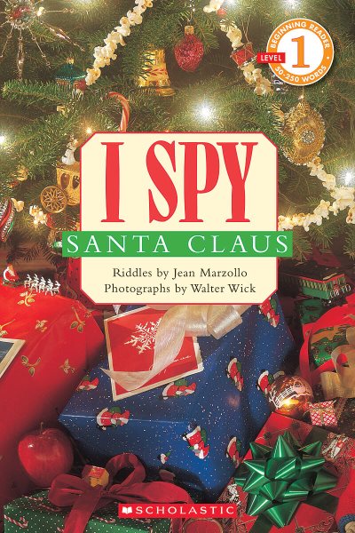 I Spy Santa Claus (Scholastic Reader, Level 1) cover