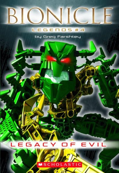 Legacy Of Evil (Bionicle Legends #4) cover
