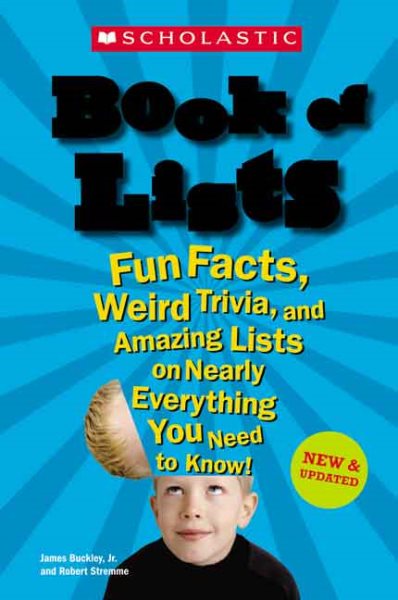 Scholastic Book of Lists cover