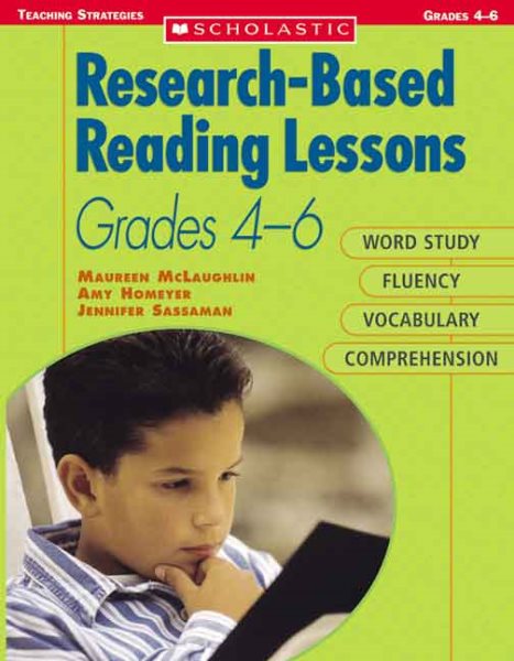 Research-Based Reading Lessons for 4-6: Word Study, Fluency, Vocabulary, and Comprehension