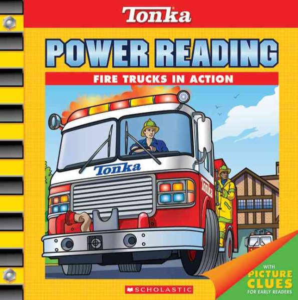Fire Trucks in Action (Tonka Power Reading) cover