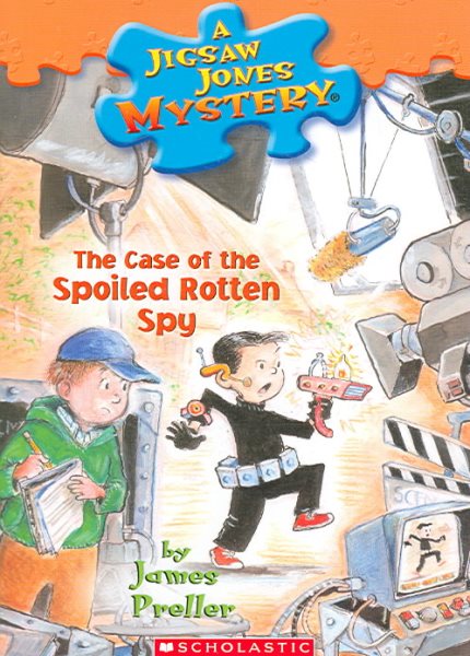 The Case of the Spoiled Rotten Spy (Jigsaw Jones Mystery, No. 31) cover