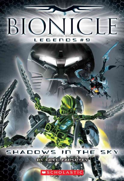 Bionicle Legends #9: Shadows in the Sky cover