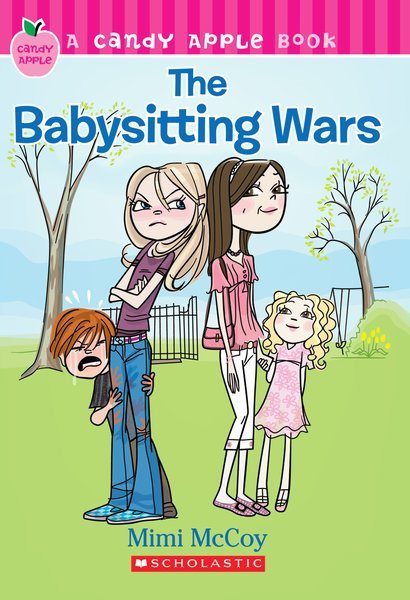 The Babysitting Wars (Candy Apple) cover