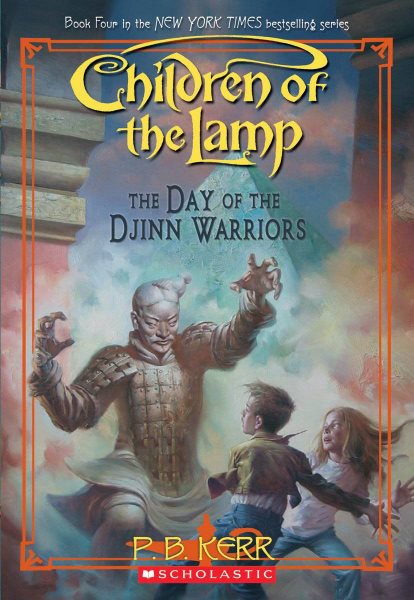 Children of the Lamp #4: Day of the Djinn Warriors cover
