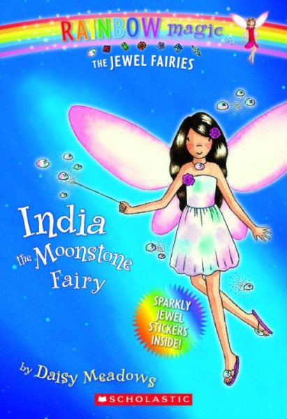 India: The Moonstone Fairy (Rainbow Magic: The Jewel Fairies, No. 1) cover