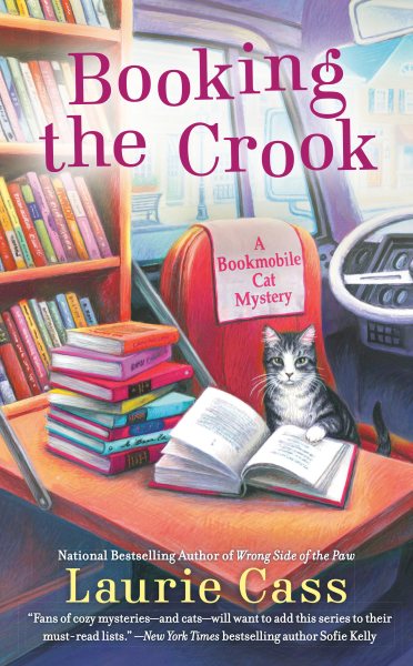 Booking the Crook (A Bookmobile Cat Mystery) cover