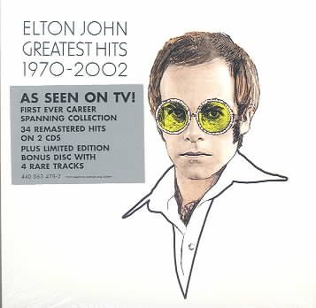 Elton John - Greatest Hits 1970-2002 cover