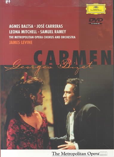 Bizet - Carmen / Levine, Baltsa, Carreras, Metropolitan Opera cover