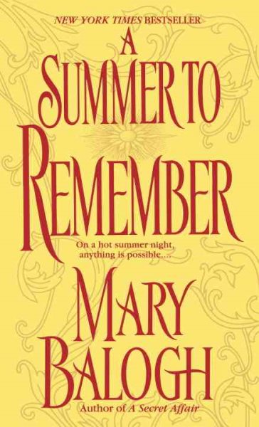 A Summer to Remember: A Bedwyn Family Novel (Get Connected Romances) cover