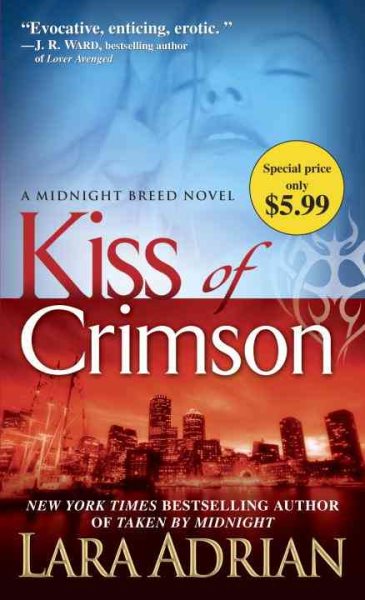 Kiss of Crimson: A Midnight Breed Novel cover
