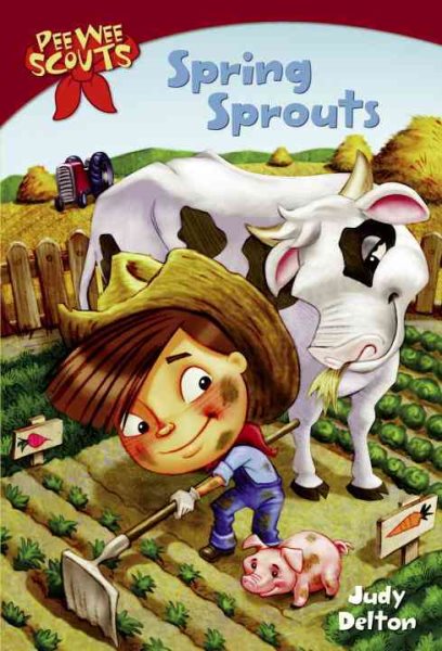Pee Wee Scouts: Spring Sprouts (A Stepping Stone Book(TM)) cover