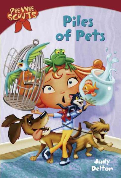 Pee Wee Scouts: Piles of Pets (A Stepping Stone Book(TM)) cover
