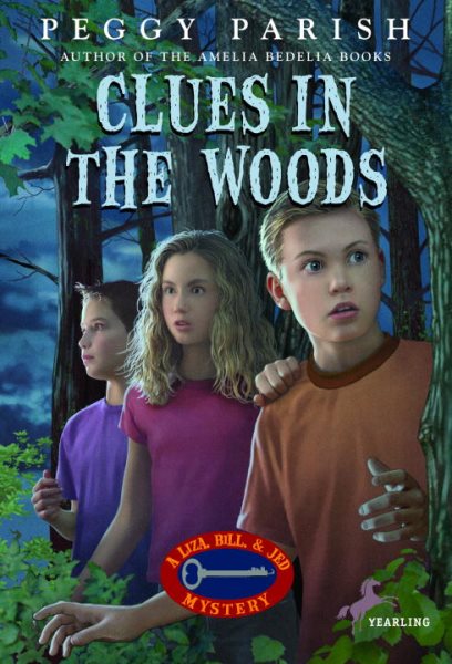 Clues in the Woods (Liza, Bill & Jed Mysteries) cover