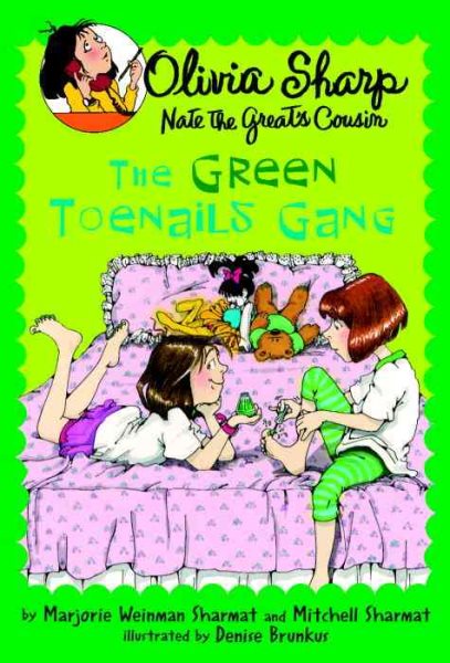 The Green Toenails Gang (Olivia Sharp: Agent for Secrets) cover