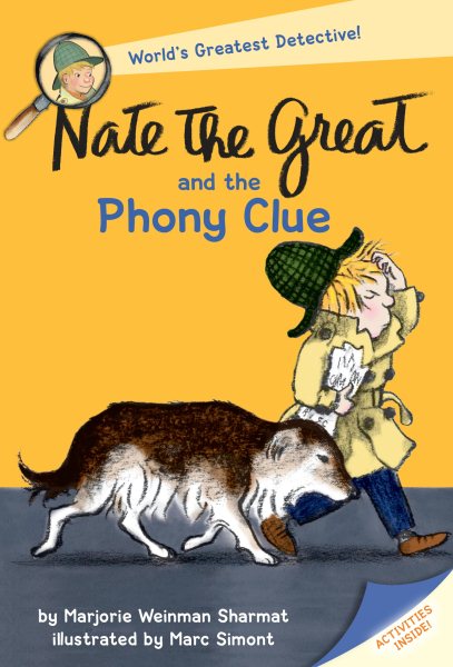 Nate the Great and the Phony Clue cover