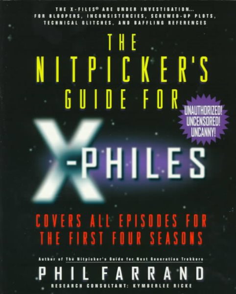 The Nitpicker's Guide for X-Philes cover