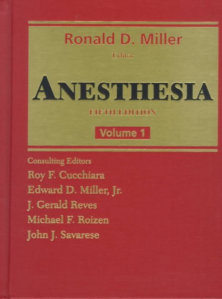 Anesthesia: 2-Volume Set cover